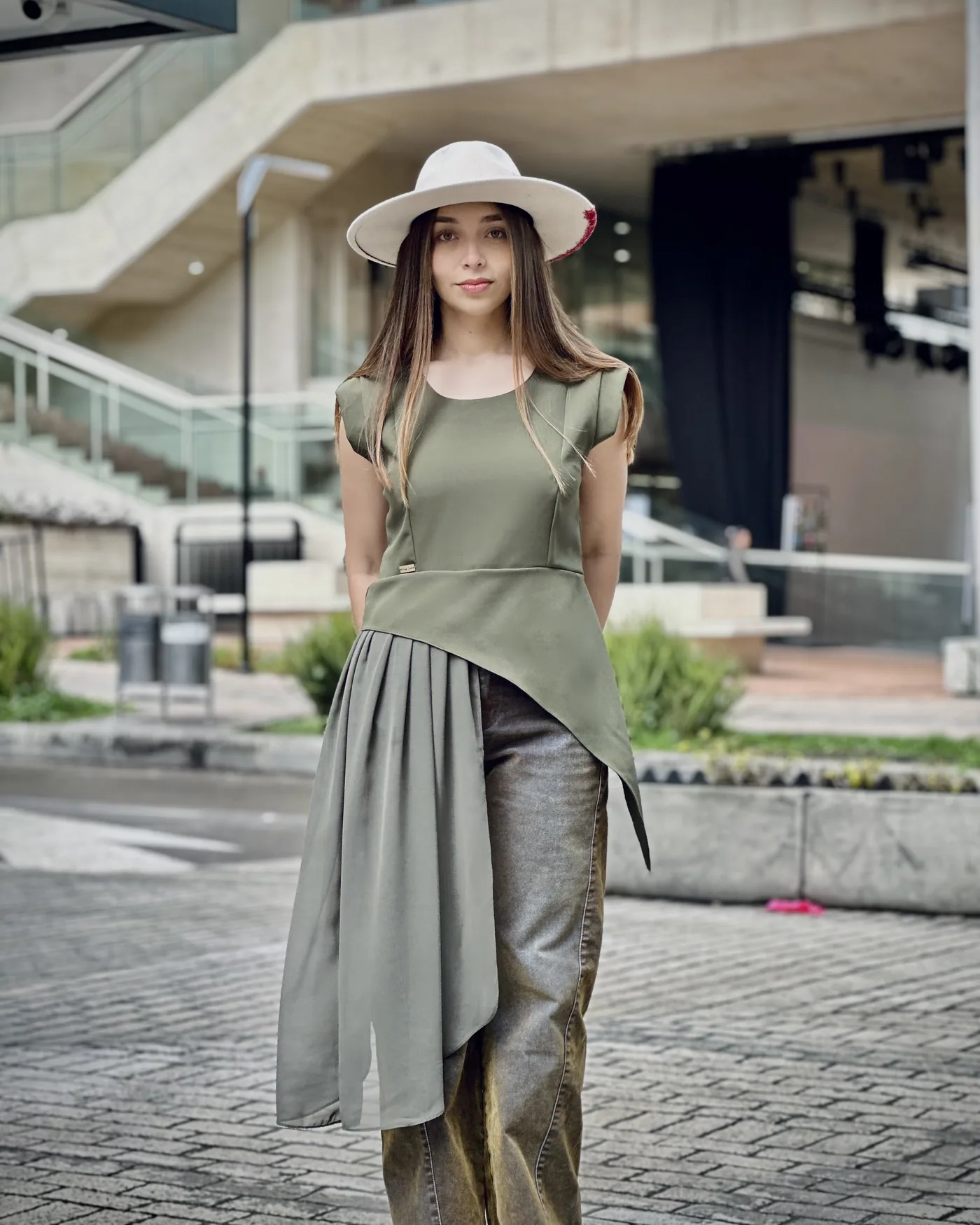 Renata Blouse in green, photo 3