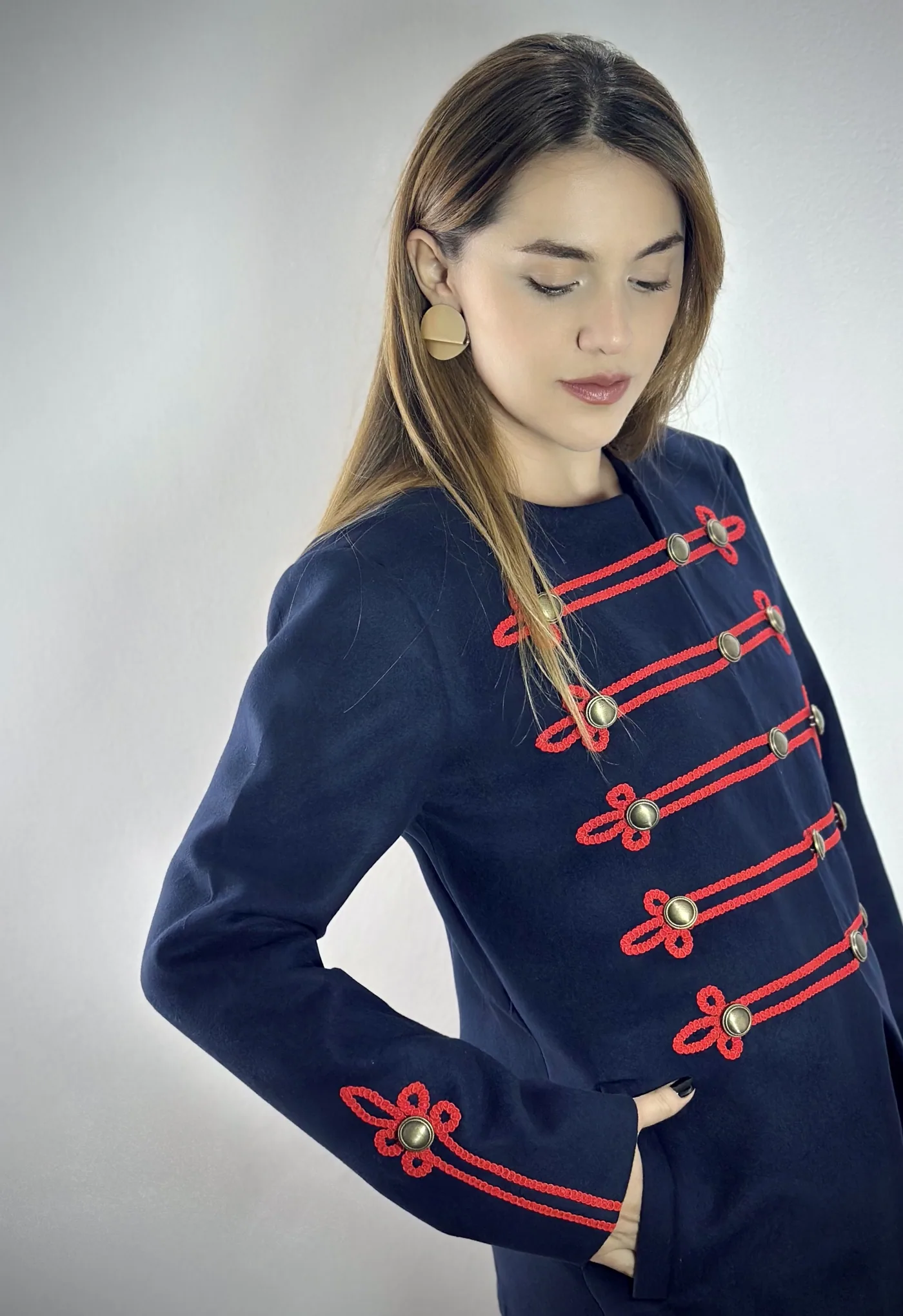 Anastasia Jacket in blue, photo 2