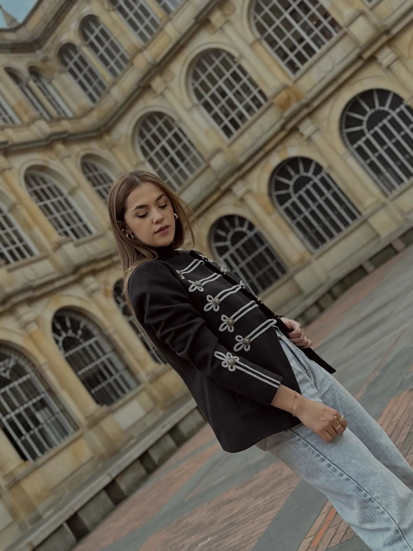 Anastasia Jacket in black, photo 1
