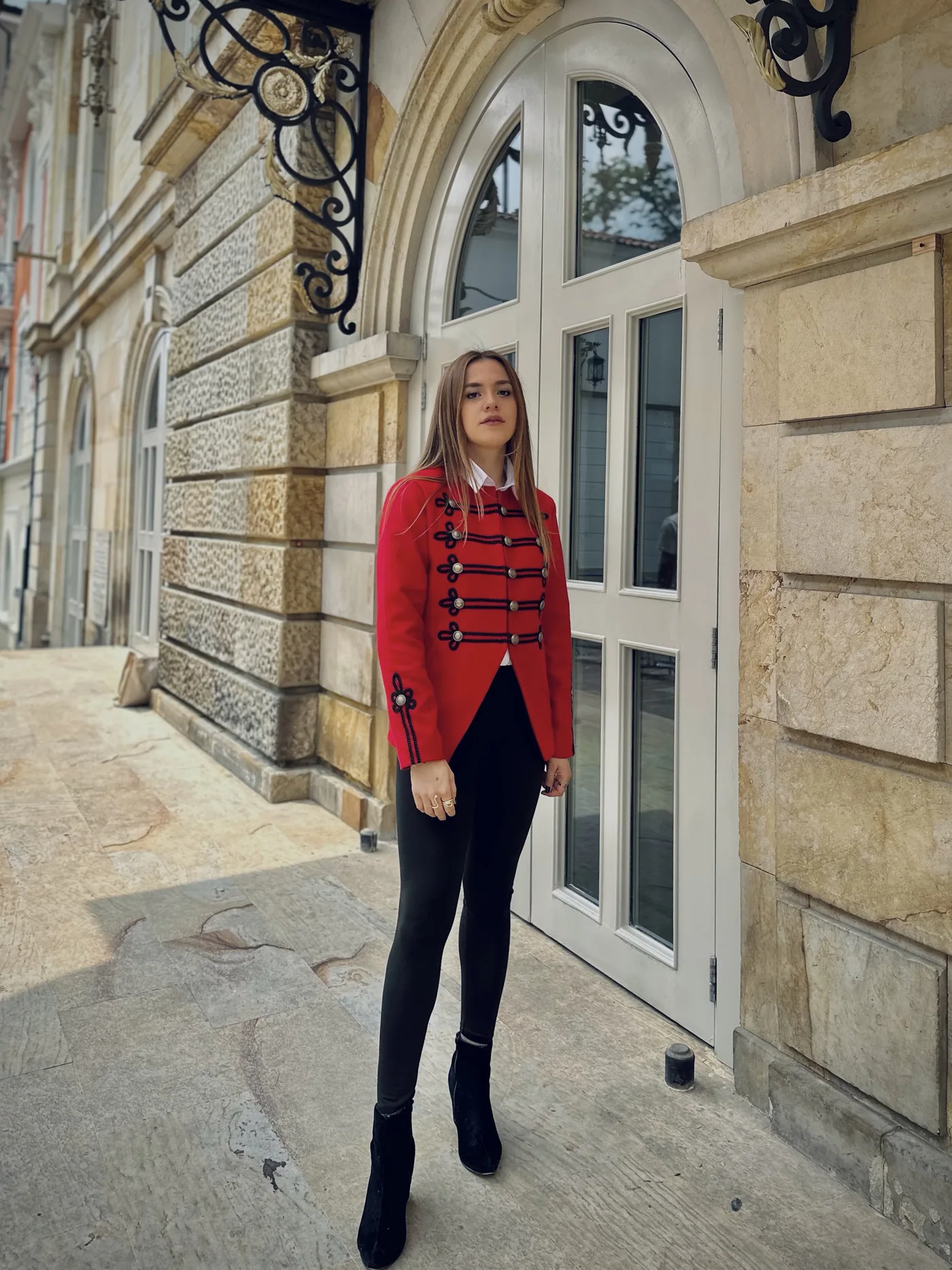 Anastasia Jacket in red, photo 2