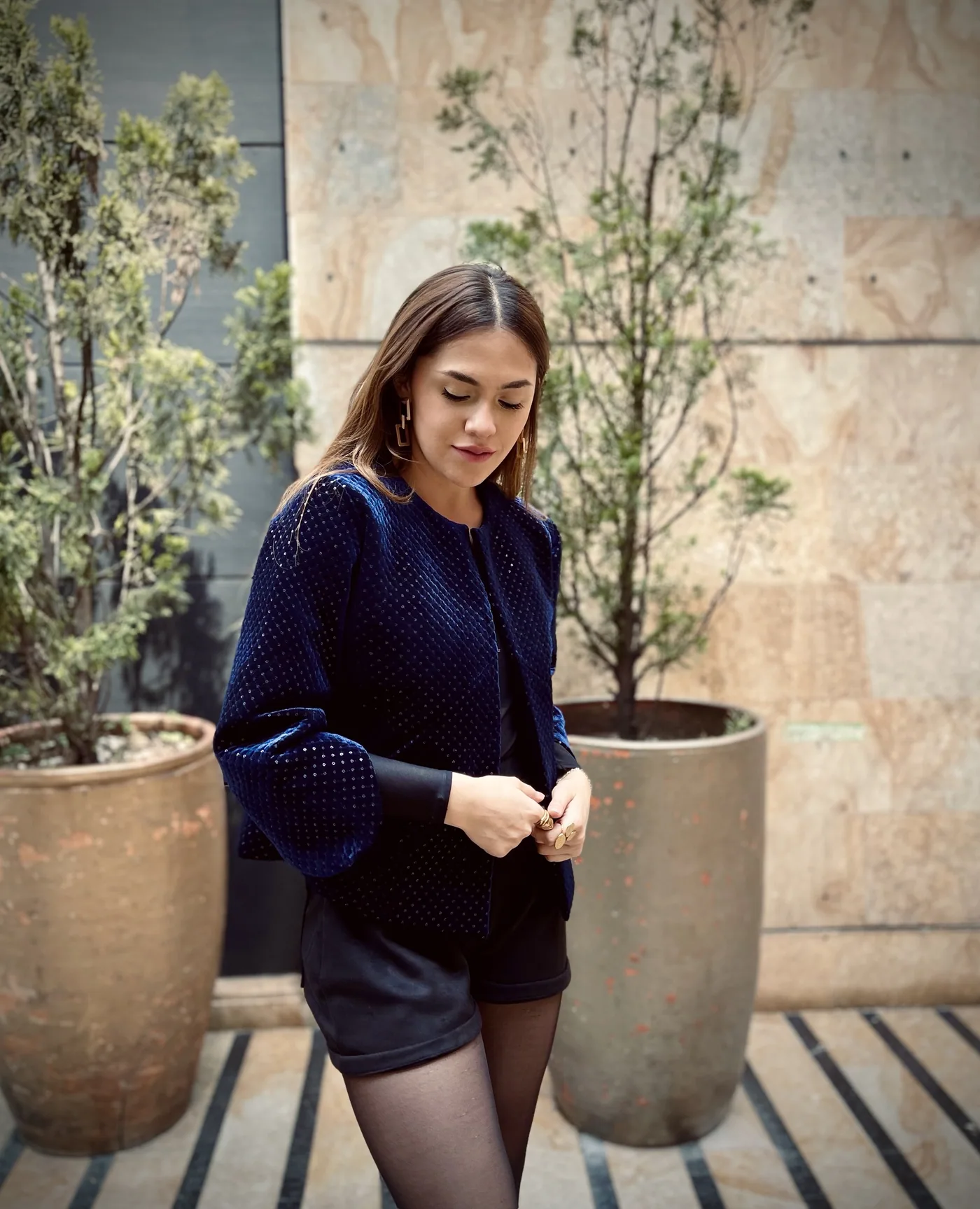Charlotte Jacket in blue, photo 2