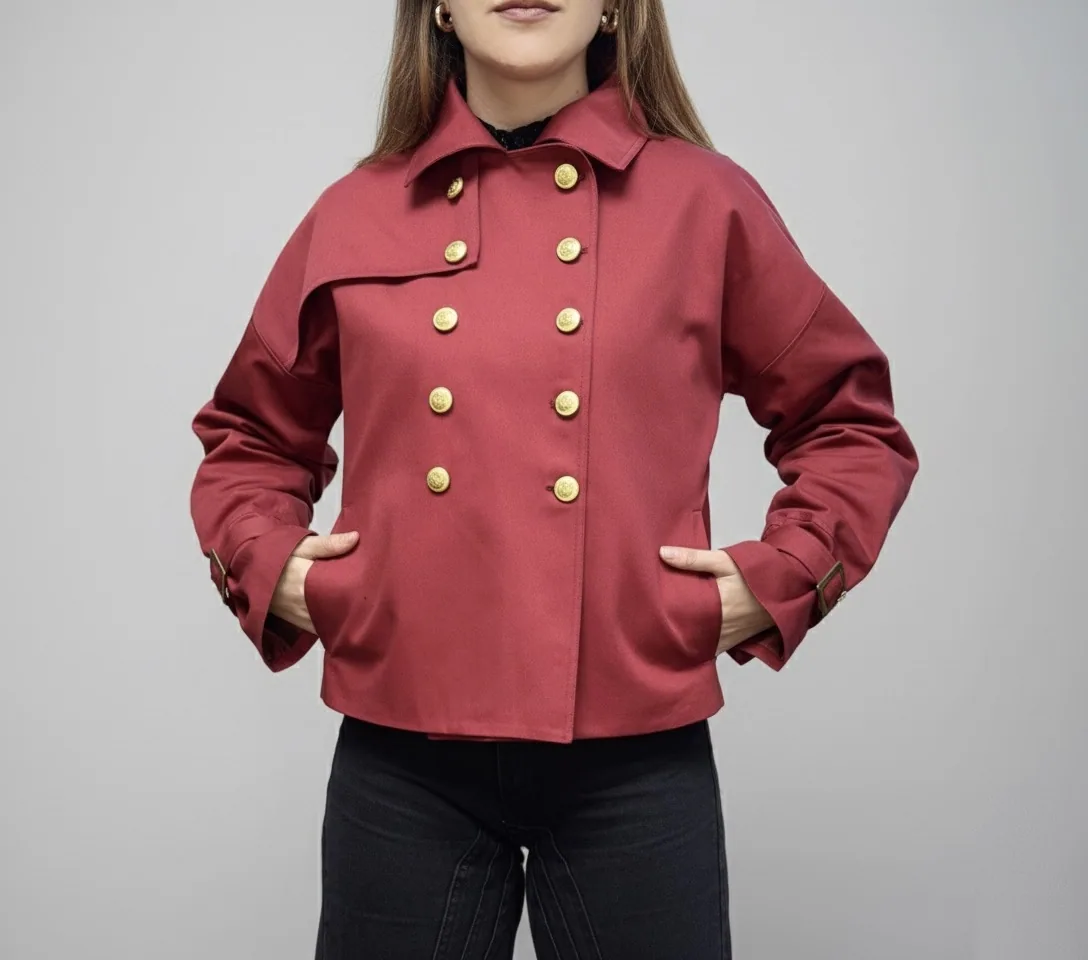 Éloise Jacket in red, photo 2
