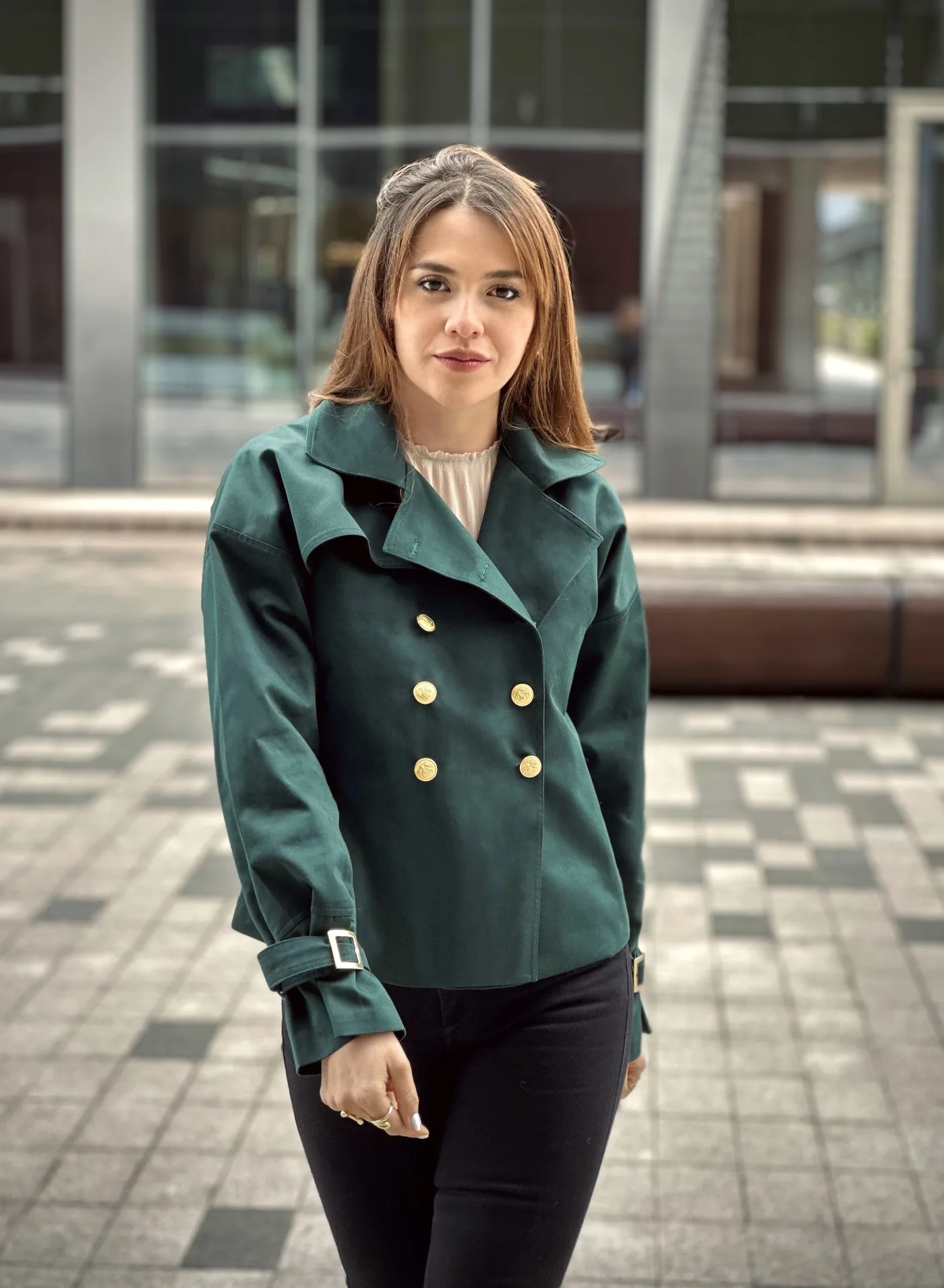 Éloise Jacket in green, photo 1