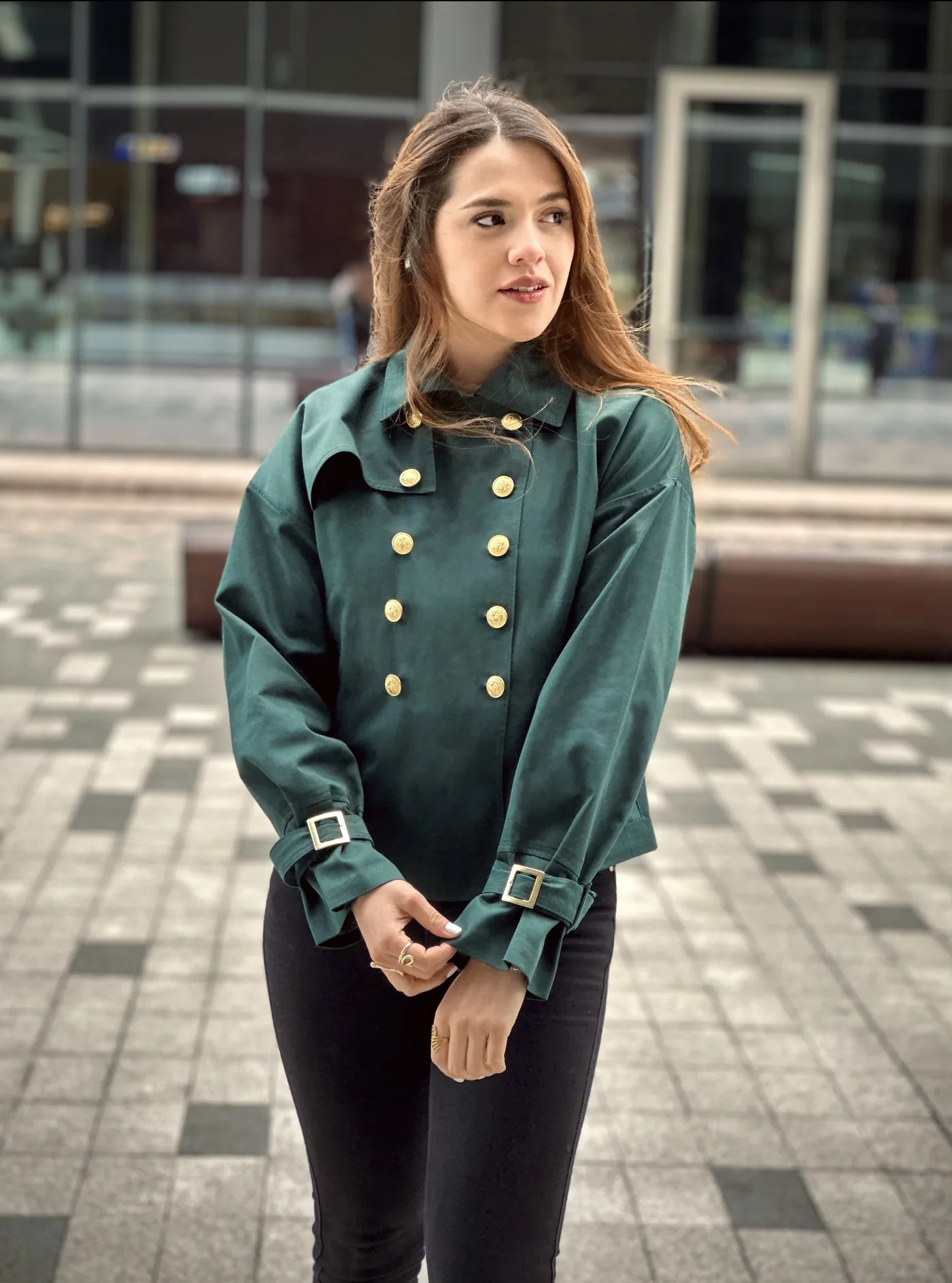 Éloise Jacket in green, photo 2