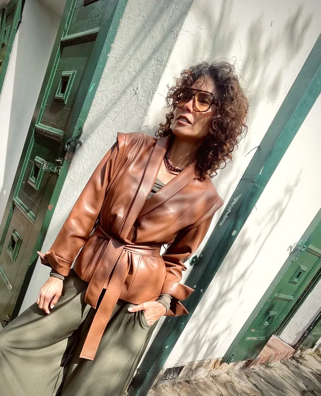 Chaqueta Lola en miel