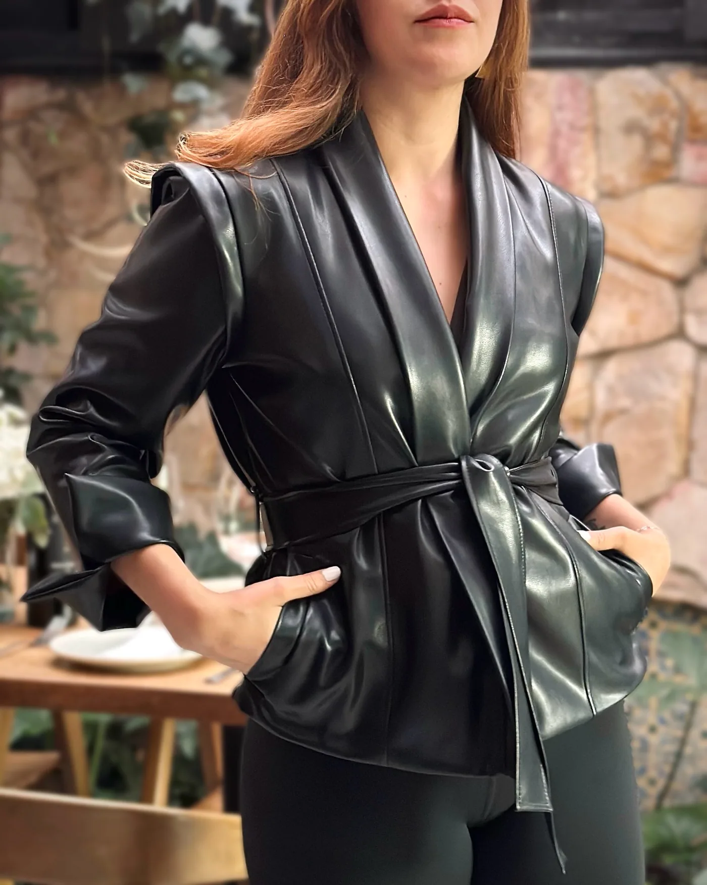 Chaqueta Lola en negro, foto 3
