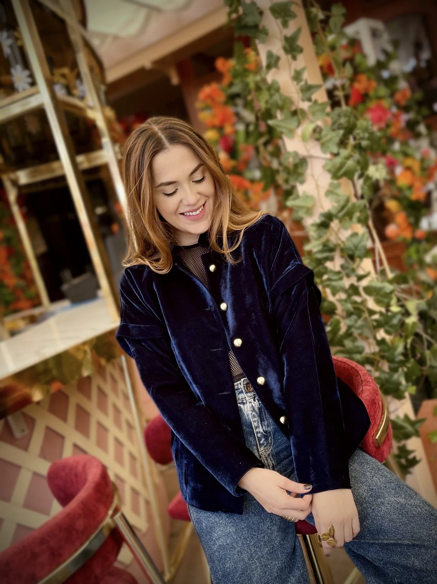 Martina Jacket in blue, photo 1