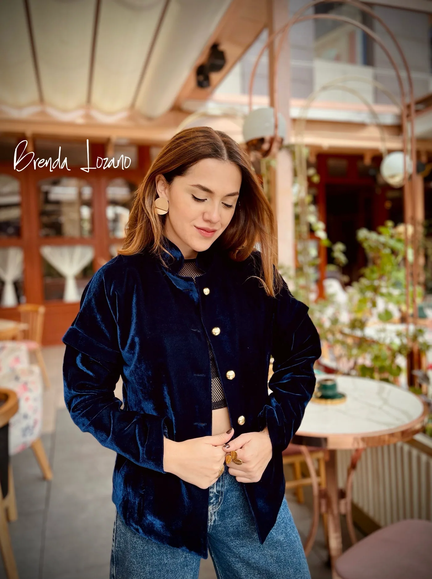 Martina Jacket in blue, photo 2