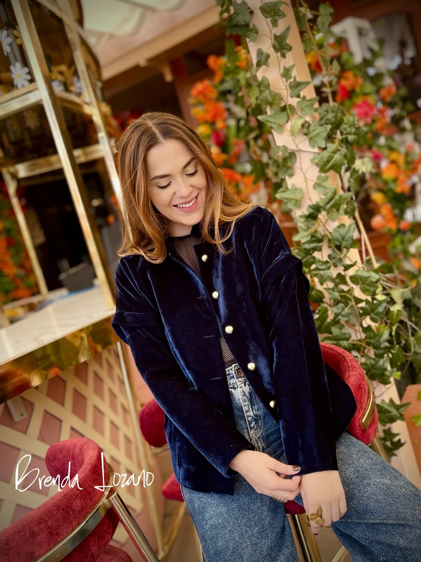 Martina Jacket in blue, photo 3