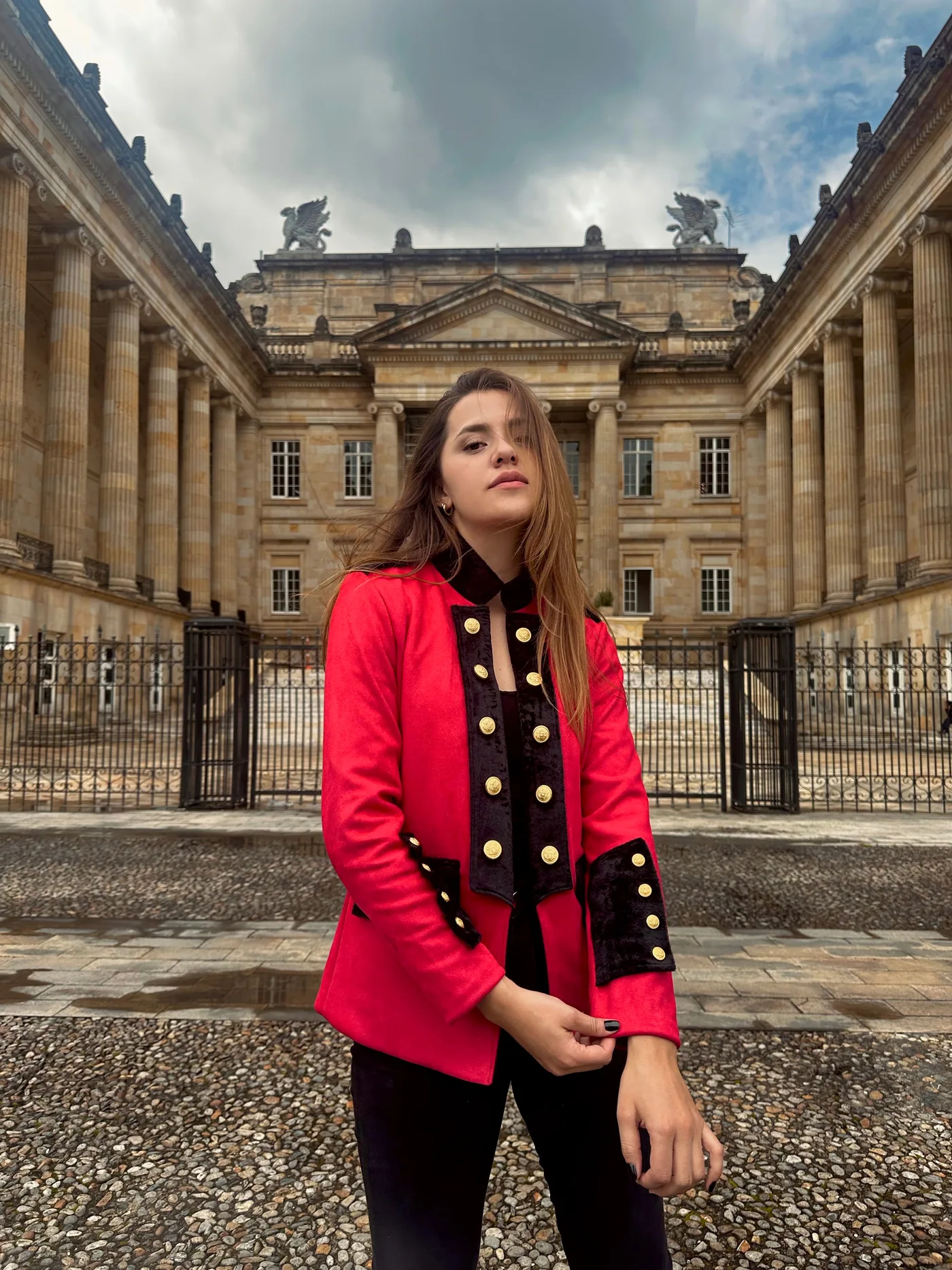Chaqueta Miranda en rojo, foto 1