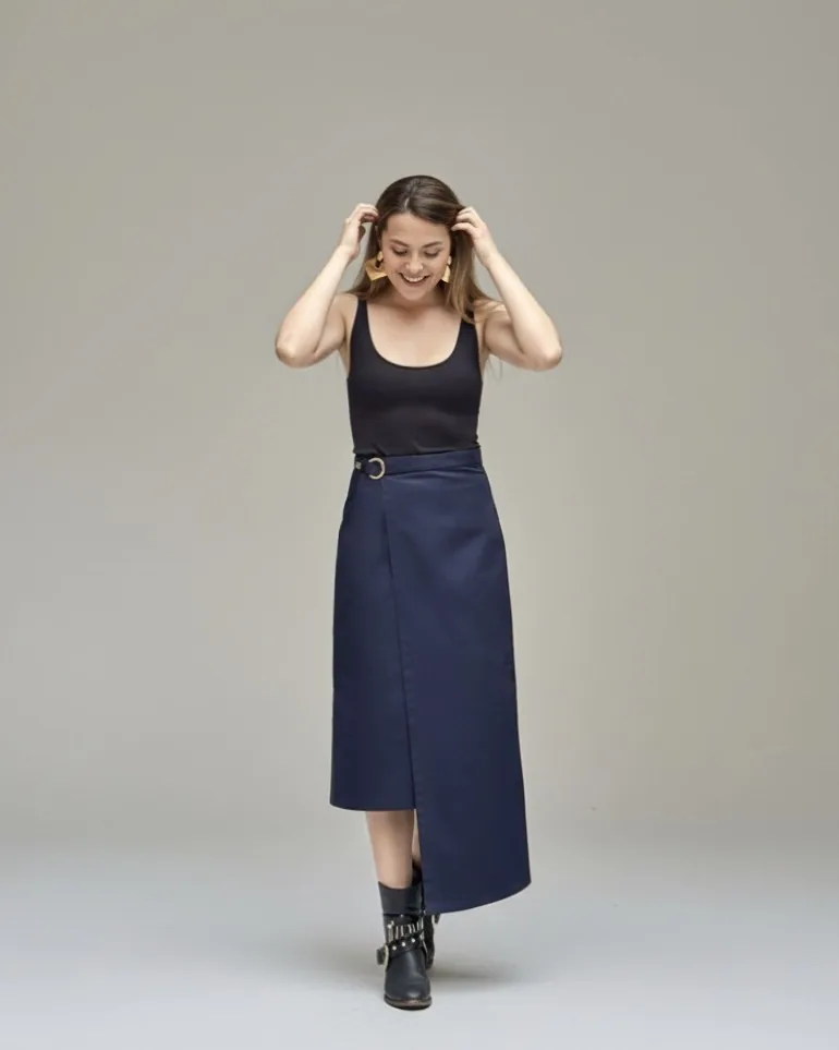 Falda Éloise en azul, foto 2
