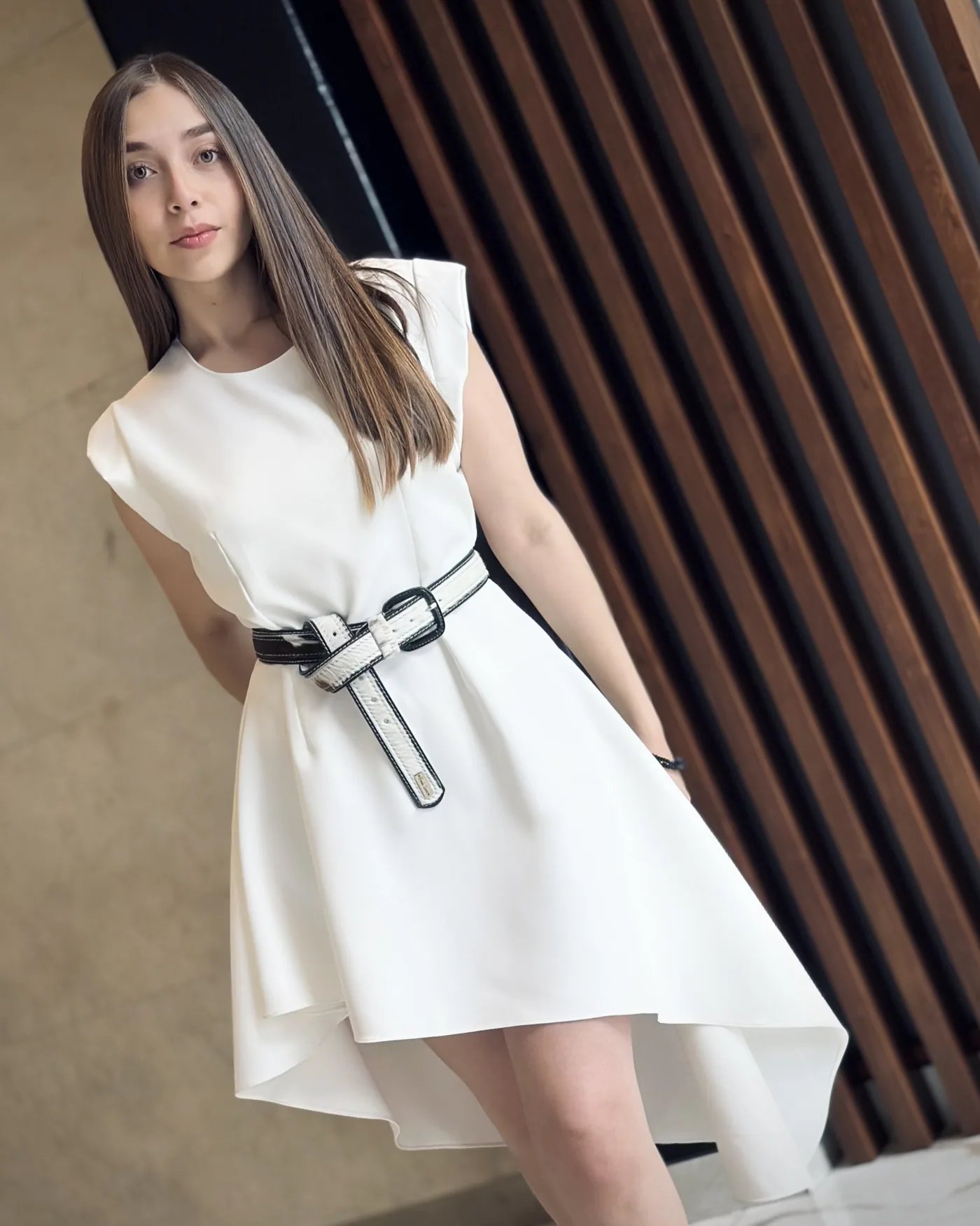 Renata Dress in white, photo 4